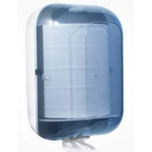 Dispenser per rotolo asciugatutto ad estrazione centrale