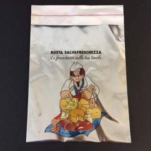 Sacchetti salvafresco metallizzati