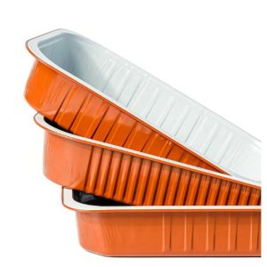 Contenitori alluminio laccati