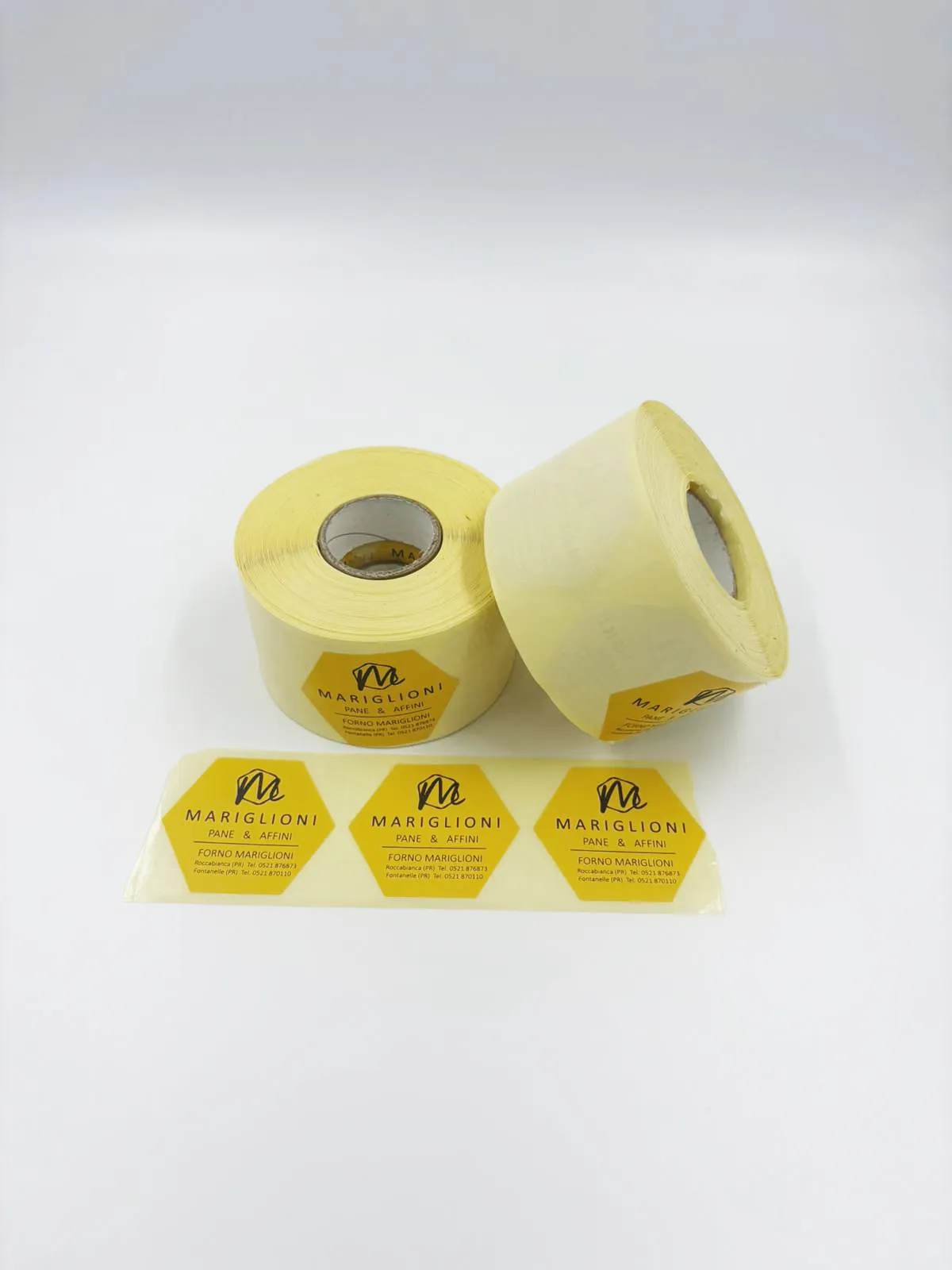 Etichette personalizzate