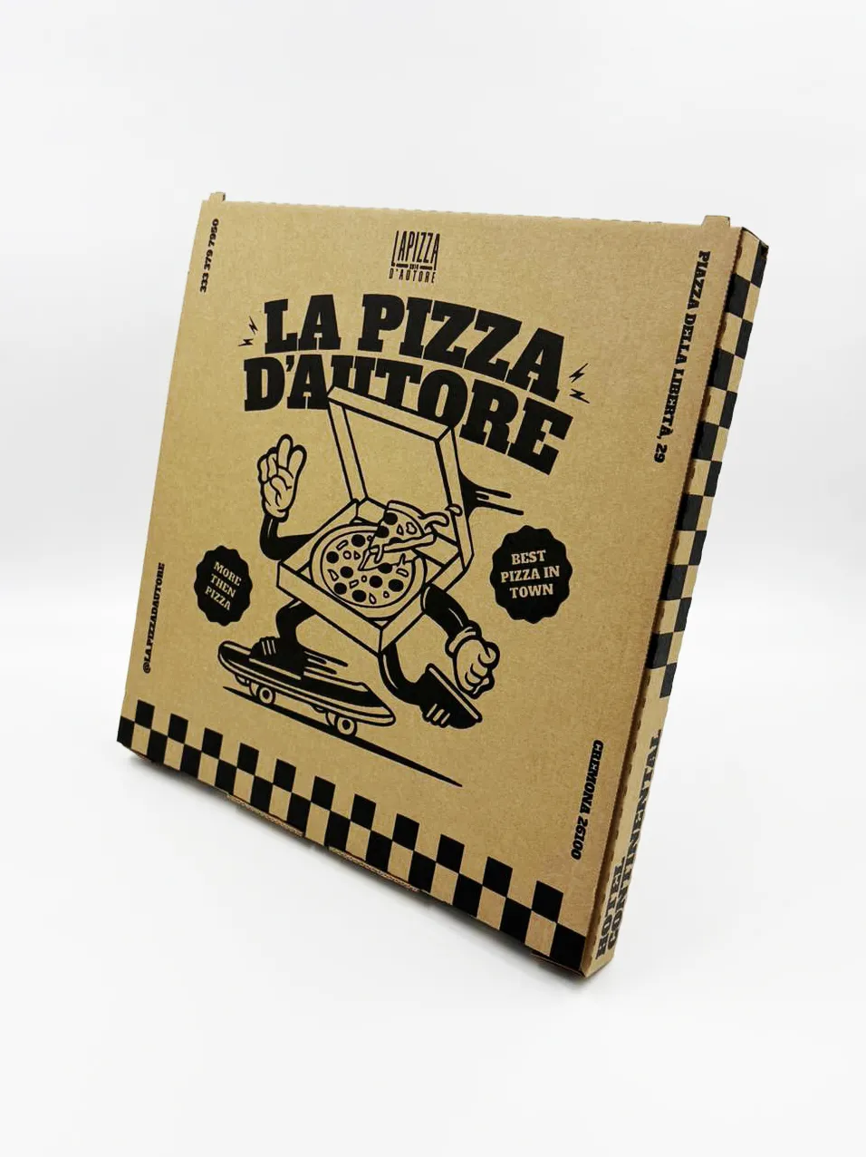 Scatole per pasta fresca e pizza personalizzate