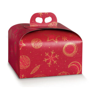 Portapanettone Red Universe Basso