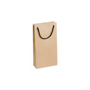 Borse Portabottiglie Carta KRAFT - 2 bottiglie