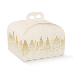 Portapanettone White Forest Basso