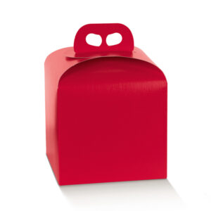 Portapanettone Fibra Rosso