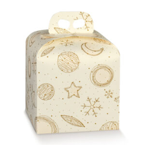Portapanettone White Universe