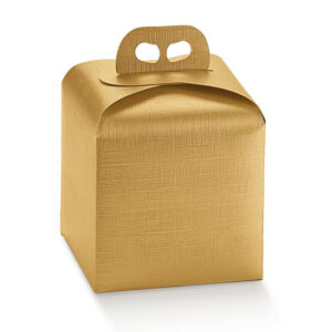 Portapanettone Seta Oro