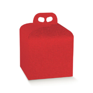 Portapanettone Lino Rosso